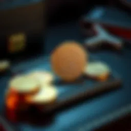 A secure cold wallet with XRP coins displayed, showcasing safe storage options for cryptocurrency savings.