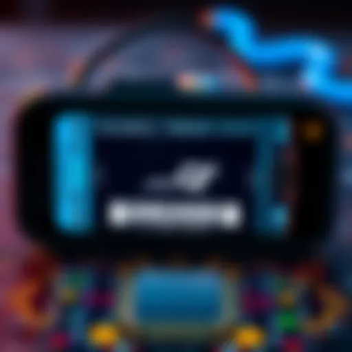 Coldcard Q cryptocurrency wallet displaying outdated firmware version on screen