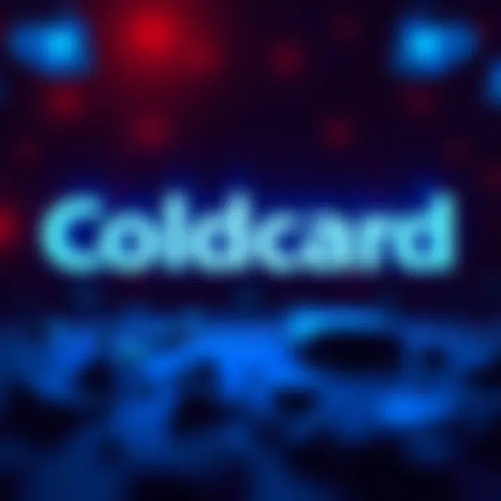 Coldcard logo overlaid with the word 'bankruptcy', showing concern for the company's future