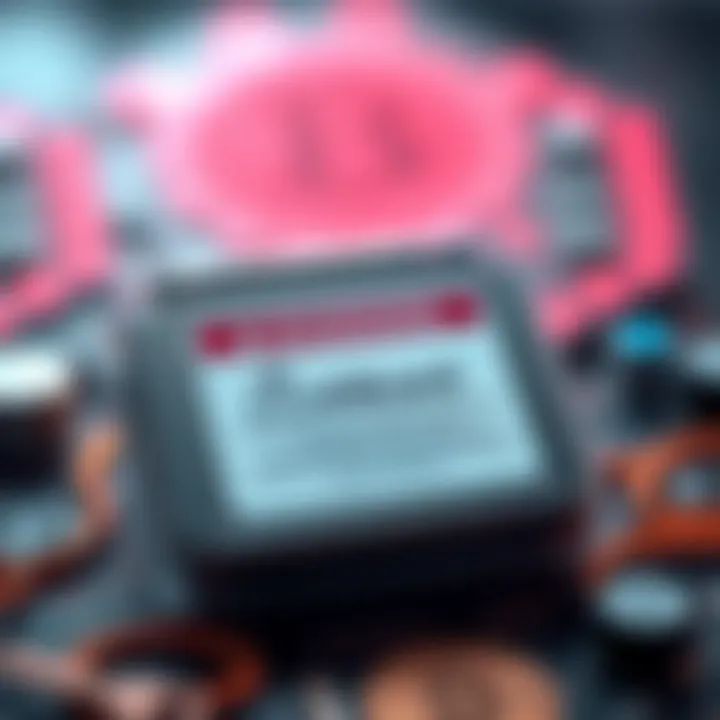 A Coldcard device displaying a warning about key generation flaws and Bitcoin security risks.