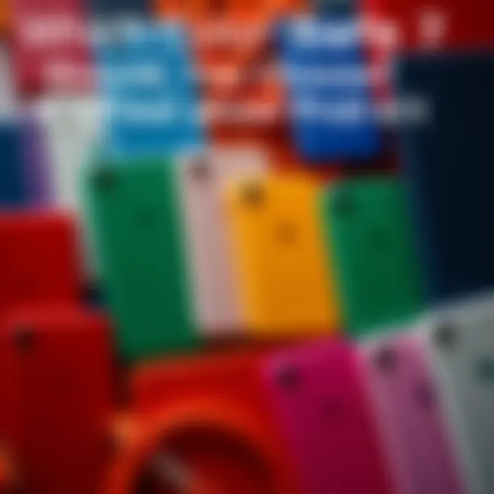 Various color choices for Safe 7 displayed together