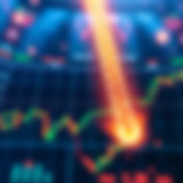 Graphic showing financial charts and a comet symbolizing the Comet BLND-USDC LP incident