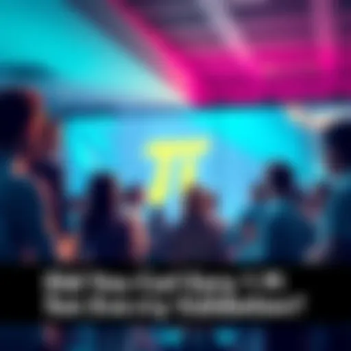 Group of people discussing Pi validation rewards in a forum setting