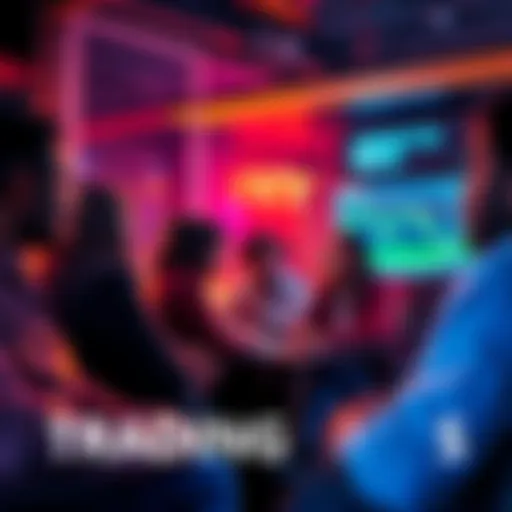 People engaging in a vibrant discussion about current events and trading strategies