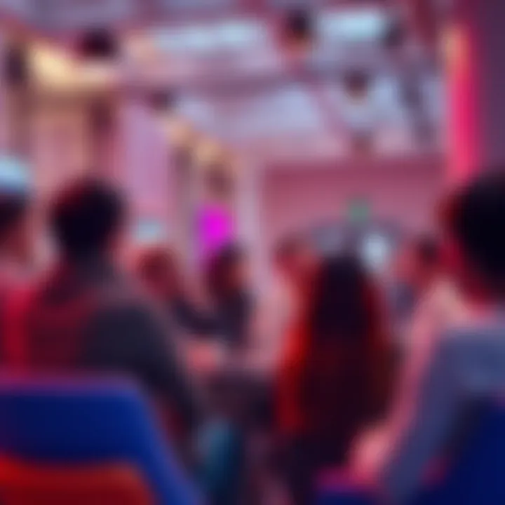 People engaging in discussions at Parity HQ in Berlin during a community event