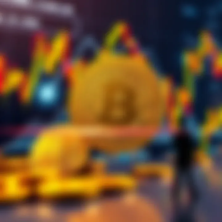 A graphic showing companies purchasing Bitcoin with a backdrop of falling financial charts, illustrating their $12.5 billion loss in Q1 2026.