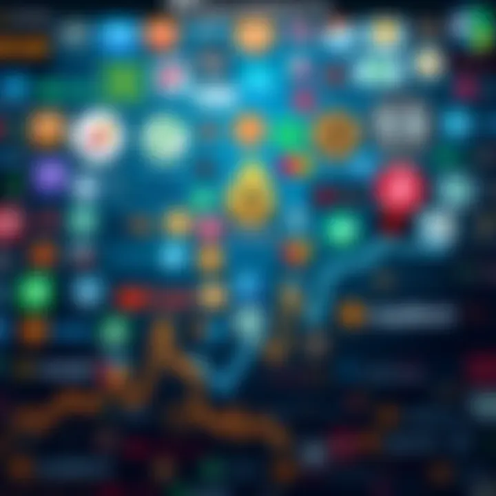 Companies Struggling with Bitcoin Treasuries A collage of logos from 101 companies struggling after switching to Bitcoin treasuries, showing graphs pointing down and signs of financial distress.