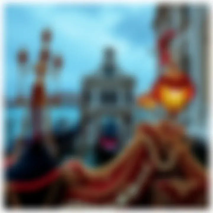The finished Venetian Opulence design featuring intricate threads and beads