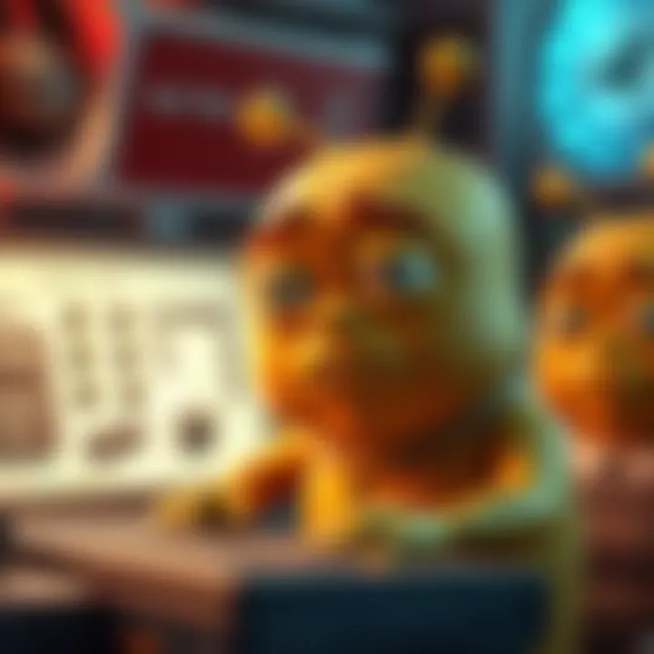 Butters look anxious about outdated technology and the impact of quantum computing on their future.