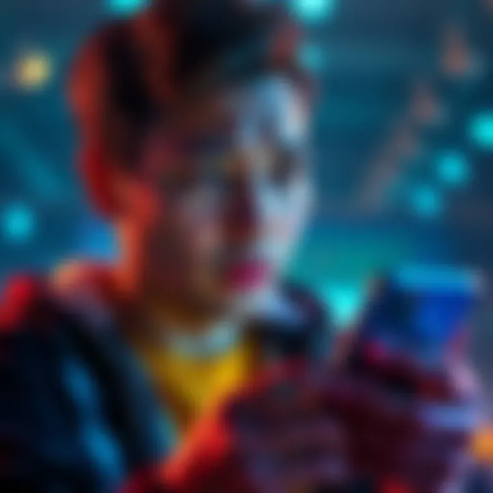 A person looking at their phone with a concerned expression, contemplating the accidental transfer of 980 USDC to Revolut