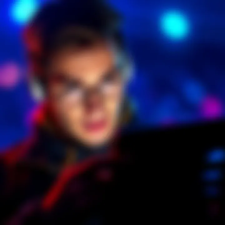 A person looks at their iPad, trying to read their Metamask seed phrase, appearing focused and slightly confused.