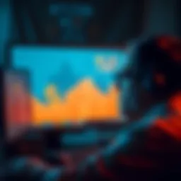 A person looking puzzled at a computer screen displaying a Bitcoin wallet, illustrating misunderstanding about cryptocurrency.