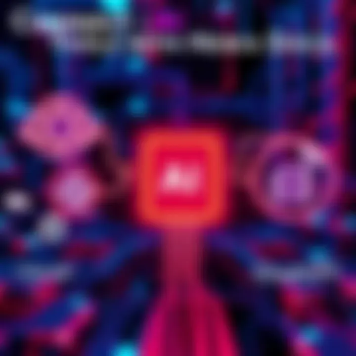 A graphic showing various AI tools like Claude and ChatGPT linked to Hedera Docs through a server connection