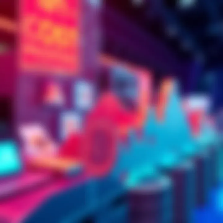 A visual showing the cost elements needed to develop an NFT marketplace, with graphics representing features and trends for 2026