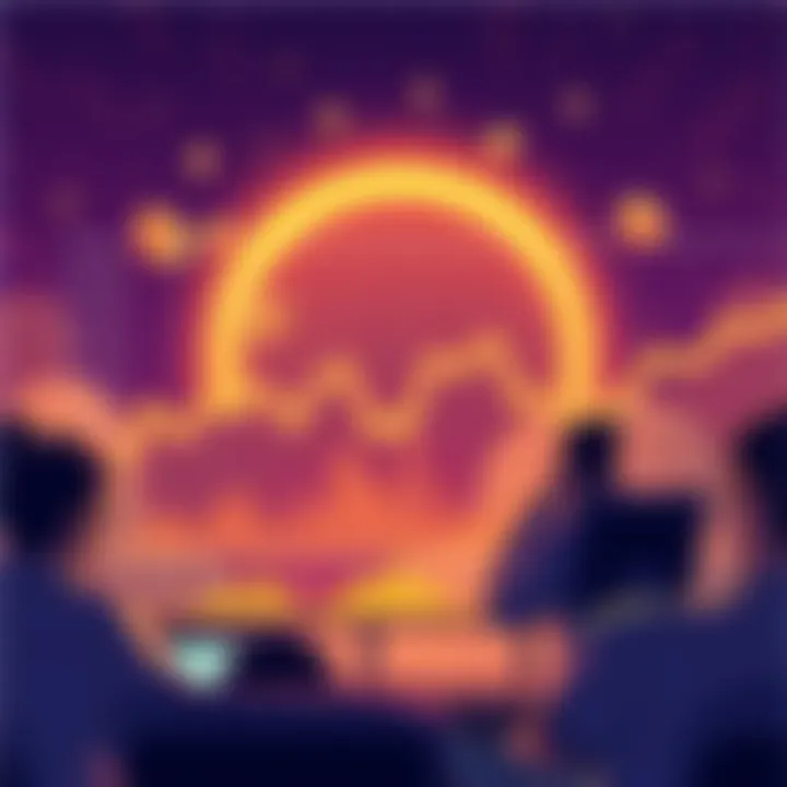 CoW Swap Liquidity Crisis Illustration showing a graph with drastic slippage during a USDT swap and traders looking worried about their losses.