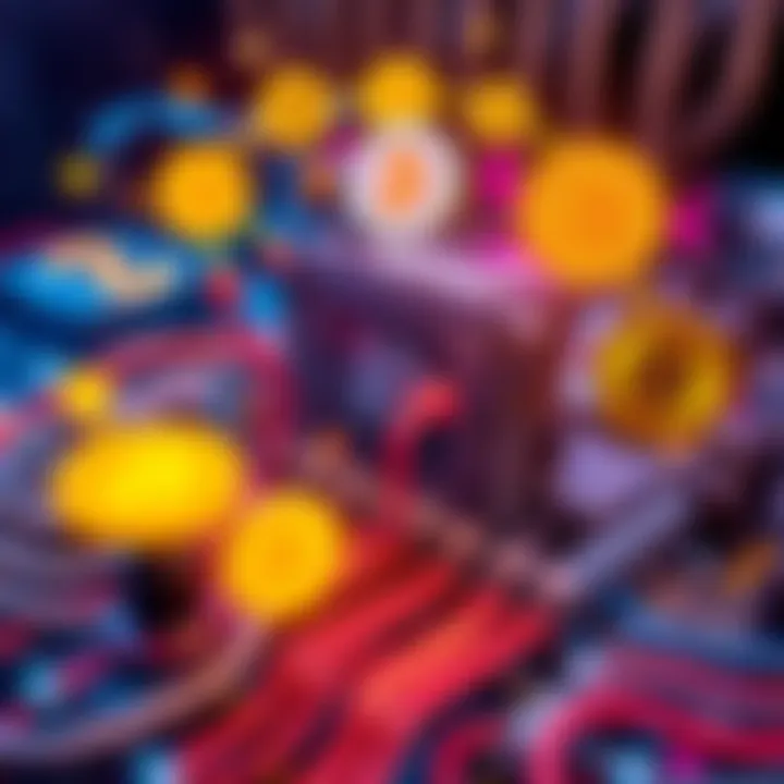 A graphic showing a computer processor with bitcoin symbols and exchange logos around it, representing easy CPU mining options for a new blockchain.