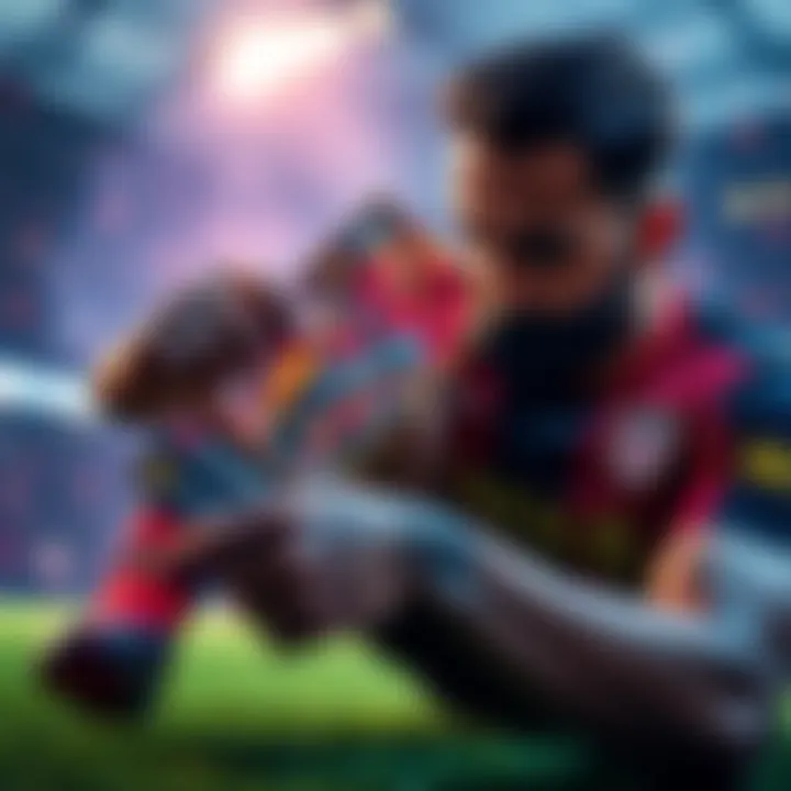 A player showcasing unexpected results from crafting with various football player cards from different leagues like La Liga and Ligue 1.