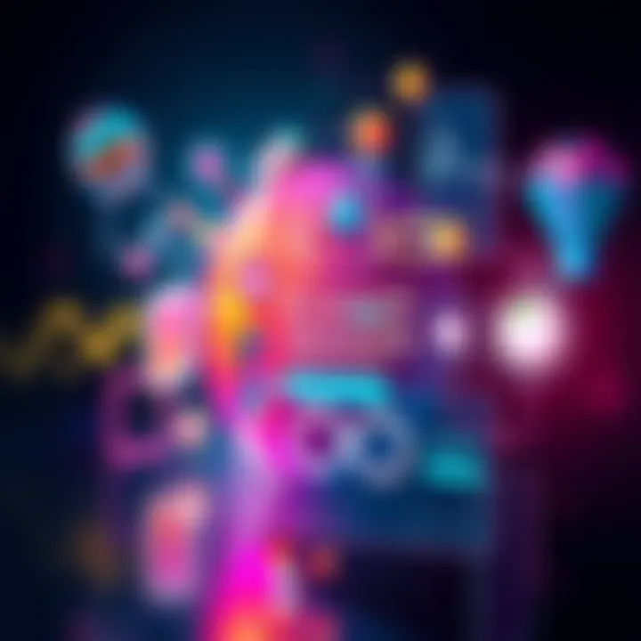 Creative Design for Monthly Challenges A vibrant graphic showcasing various design elements like colors, shapes, and tools to enhance monthly challenges in 2026.