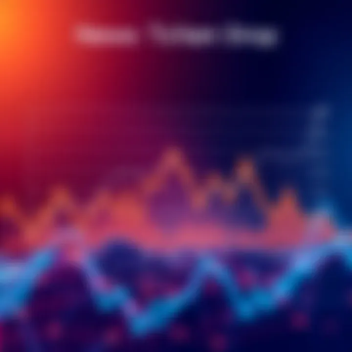 Graph showing the sharp decline in CRO token price after a failed deal, reflecting market concerns.