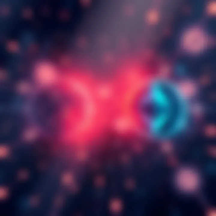 An illustration showing two blockchains representing Solana and Ethereum with arrows indicating asset transfers, highlighting liquidity challenges with broken links and high cost symbols.