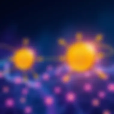 Illustration showing USDC tokens being transferred across different blockchain networks with visible connections and arrows, symbolizing easy and transparent transactions.