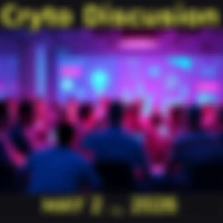 A group of crypto enthusiasts engaging in lively discussion about digital currencies and trends on May 2, 2026.