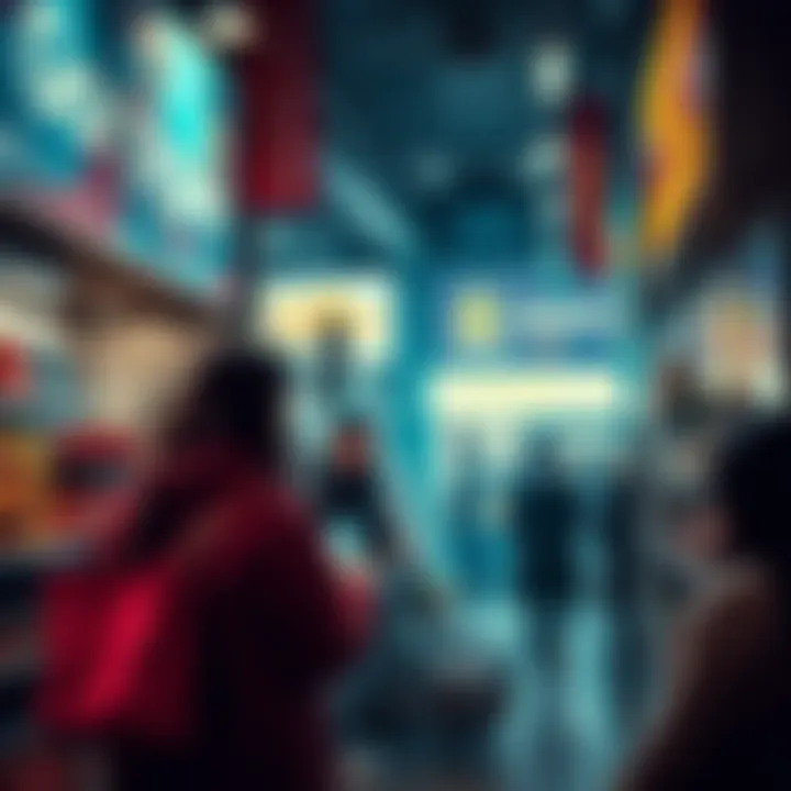 People shopping at an online marketplace using Litecoin for products