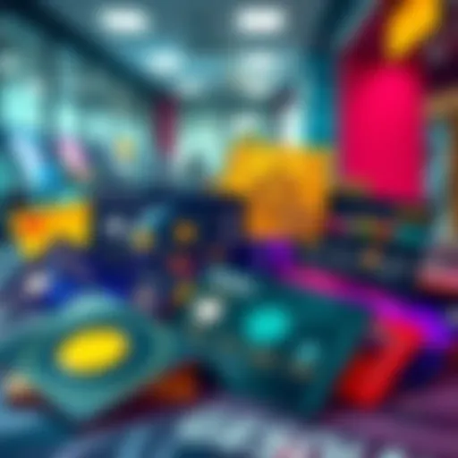 A collection of various crypto credit cards featuring designs influenced by Solana and other popular cryptocurrencies, set against a modern banking background.