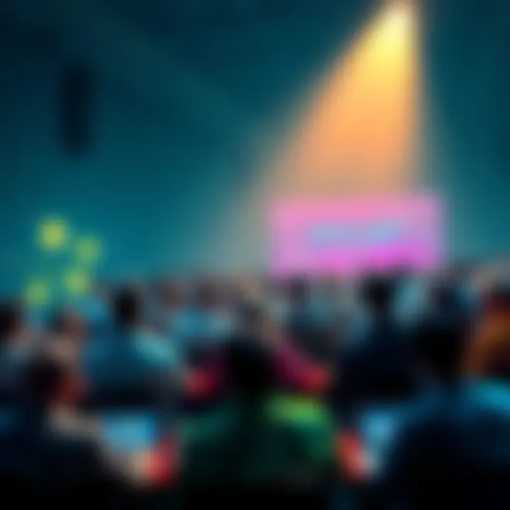 A digital forum with people discussing cryptocurrency topics, highlighting warnings about scams and trading tips.