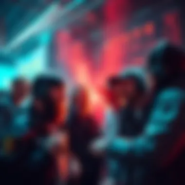 Group of crypto enthusiasts discussing trends and tactics for digital currency in 2026.