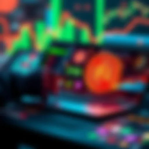 A visual representation of exchanging cryptocurrencies like Solana, ETH, and LTC for Monero, showing transactions on a digital platform.
