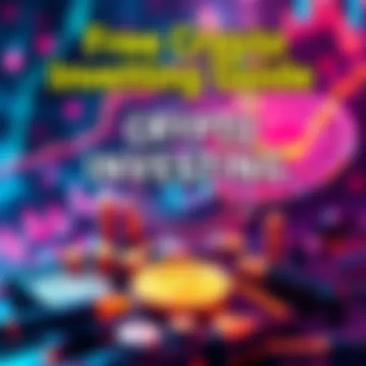 Cover of a 331-page guide on crypto investing featuring various cryptocurrencies and market trends