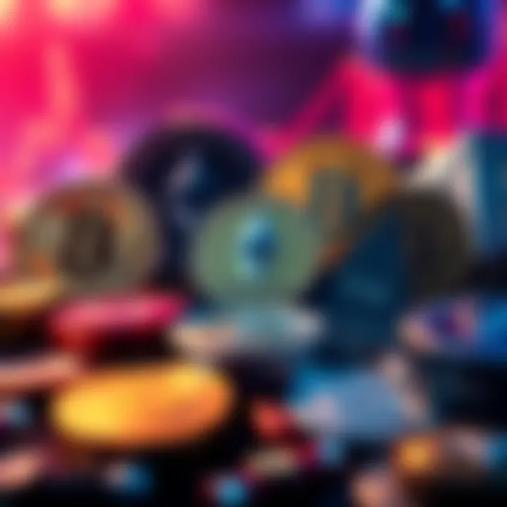 A visual representation of a diverse cryptocurrency portfolio featuring Bitcoin, Ethereum, Solana, and TAO with monthly contributions highlighted.