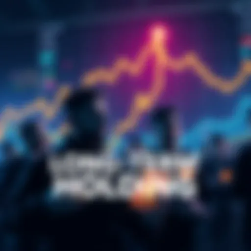 Crypto Investors Holding Coins A group of diverse investors looking at a rising crypto chart, symbolizing long-term holding strategies in 2026.