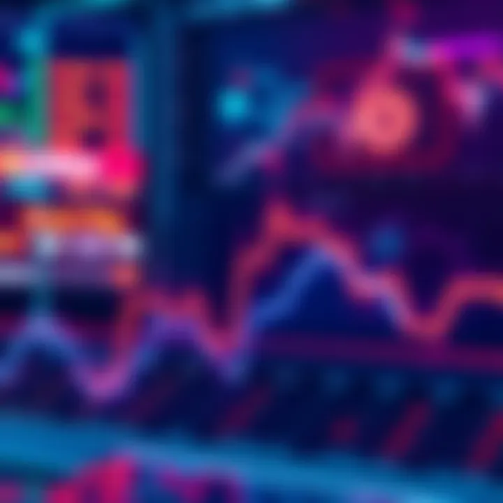 Crypto Market Decline Graph showing declining trends in the crypto market amidst inflation and regulatory changes