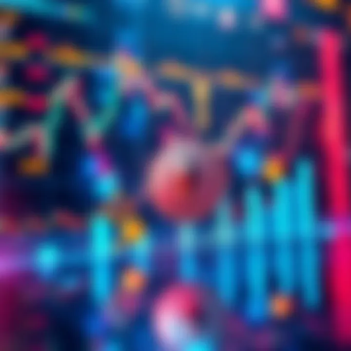 Crypto Market Rally A graph showing upward trends in cryptocurrency prices with Ethereum, Cardano, and SUI symbols.