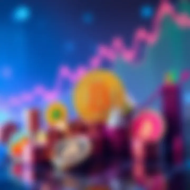 A visual comparison of cryptocurrency rankings, highlighting Hedera's position among popular coins like Cardano and Dogecoin.