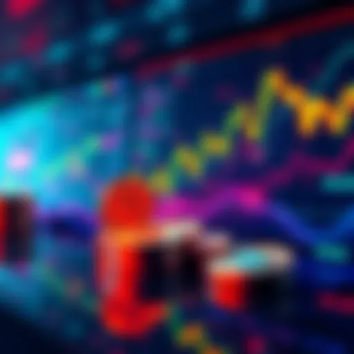 A graphic showing rising cryptocurrency prices with charts and coins, symbolizing a potential bull run.