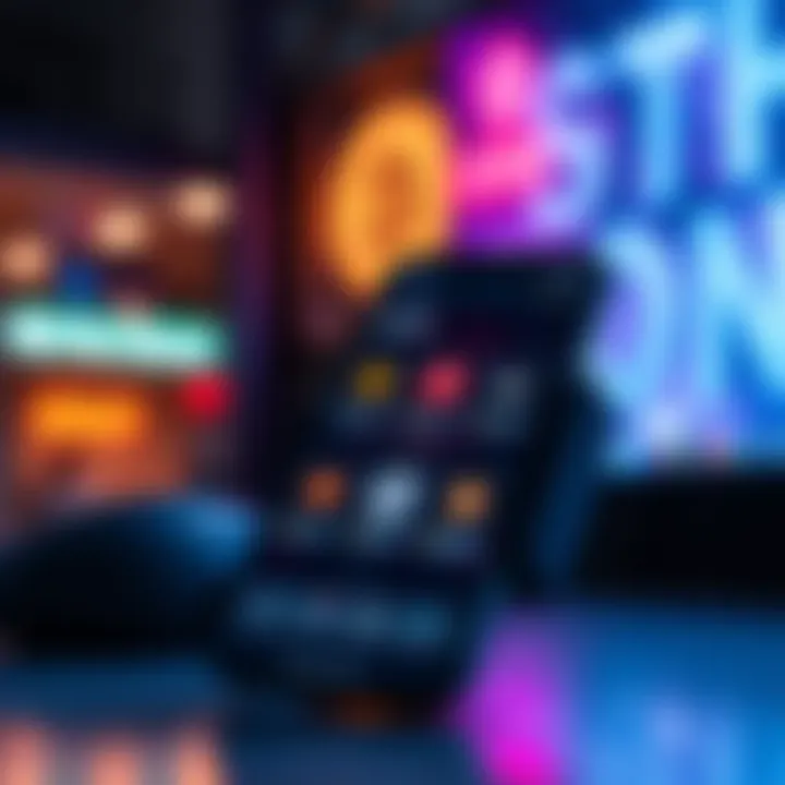 A smartphone screen showing various crypto payment apps for USDT and USDC