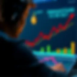 A person looking at a chart showing growth in cryptocurrency alongside traditional retirement funds, symbolizing the new regulation allowing crypto investments.