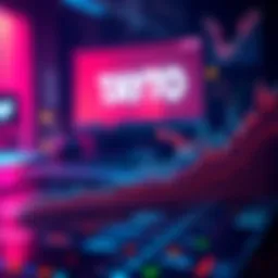 A visual comparison of Twitter sentiment and Google Trends for cryptocurrency interest, showing a downward trend for Twitter and a stable growth for Google searches.