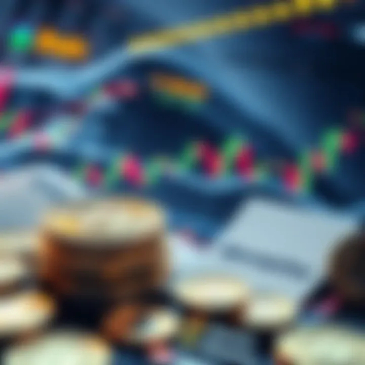 A visual representation of new crypto listings alongside a Shein IPO announcement, showing financial charts and branding elements of Shein.