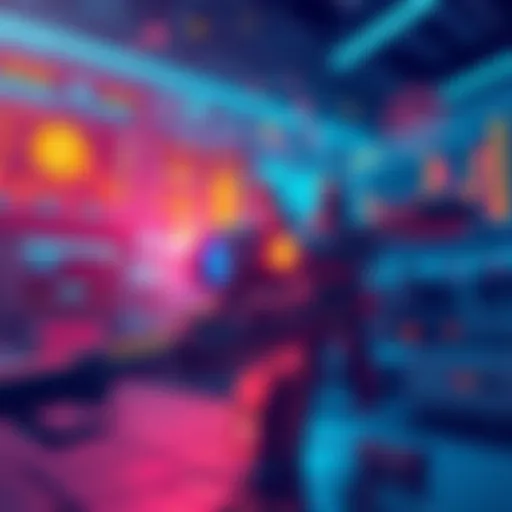 An illustration showing essential features of crypto sniper bots such as speed, copy trading, and DEX support in a digital setting.