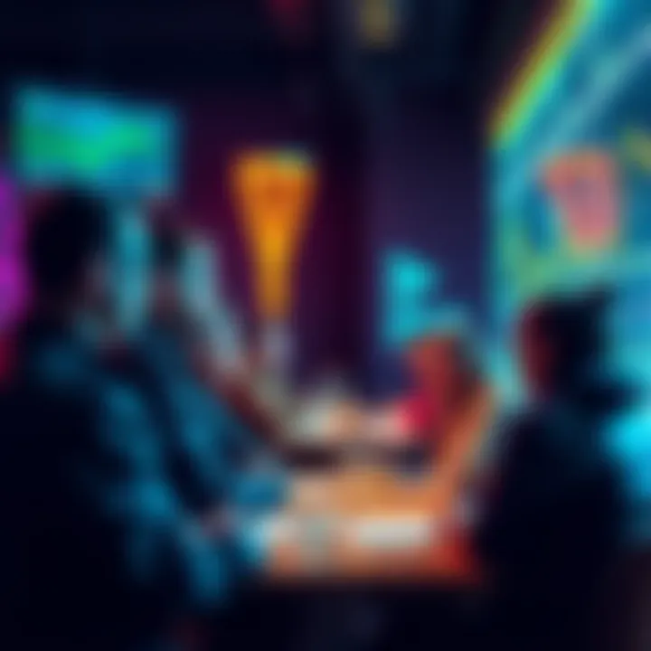 People exchanging ideas about cryptocurrency trading and safety tips in a forum setting.