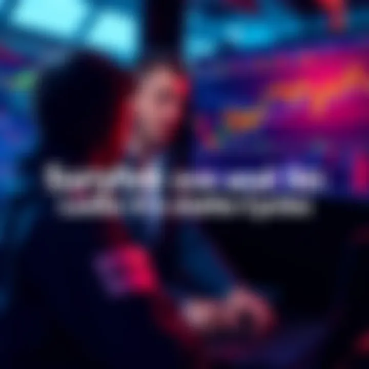 A trader analyzing crypto market charts on a screen, highlighting the importance of consistency in trading strategies.