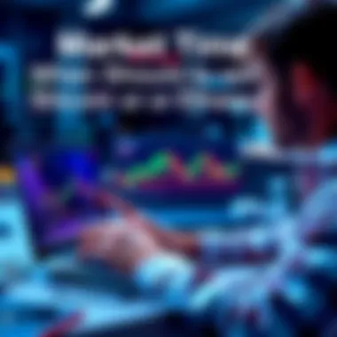 A person analyzing cryptocurrency charts on a laptop, focusing on Bitcoin and Ethereum trends