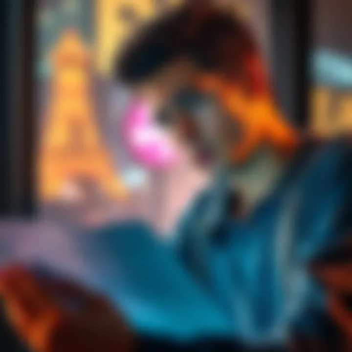 Crypto Transactions Warning A person looking concerned while reading an email about UK Travel Rule and Coinbase transactions