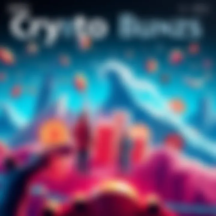 Visual representation of popular cryptocurrencies and key influencers in 2025