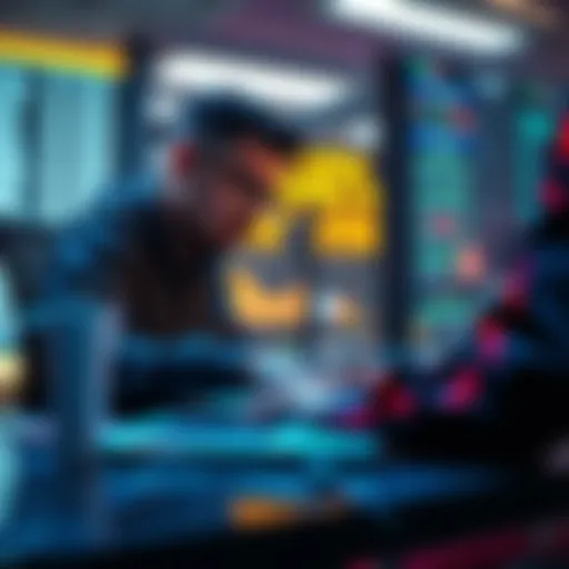 An experienced crypto user quickly completing a transaction on a laptop, showcasing the risks of overconfidence.