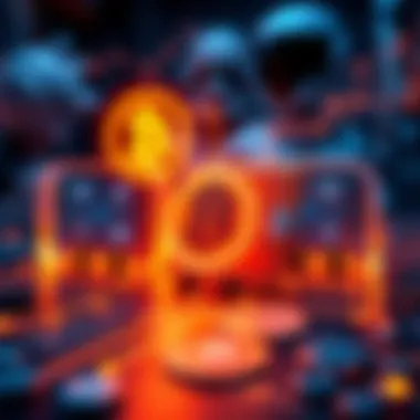 A graphic showing a crypto wallet connected to an AI agent, symbolizing the integration of technology in finance